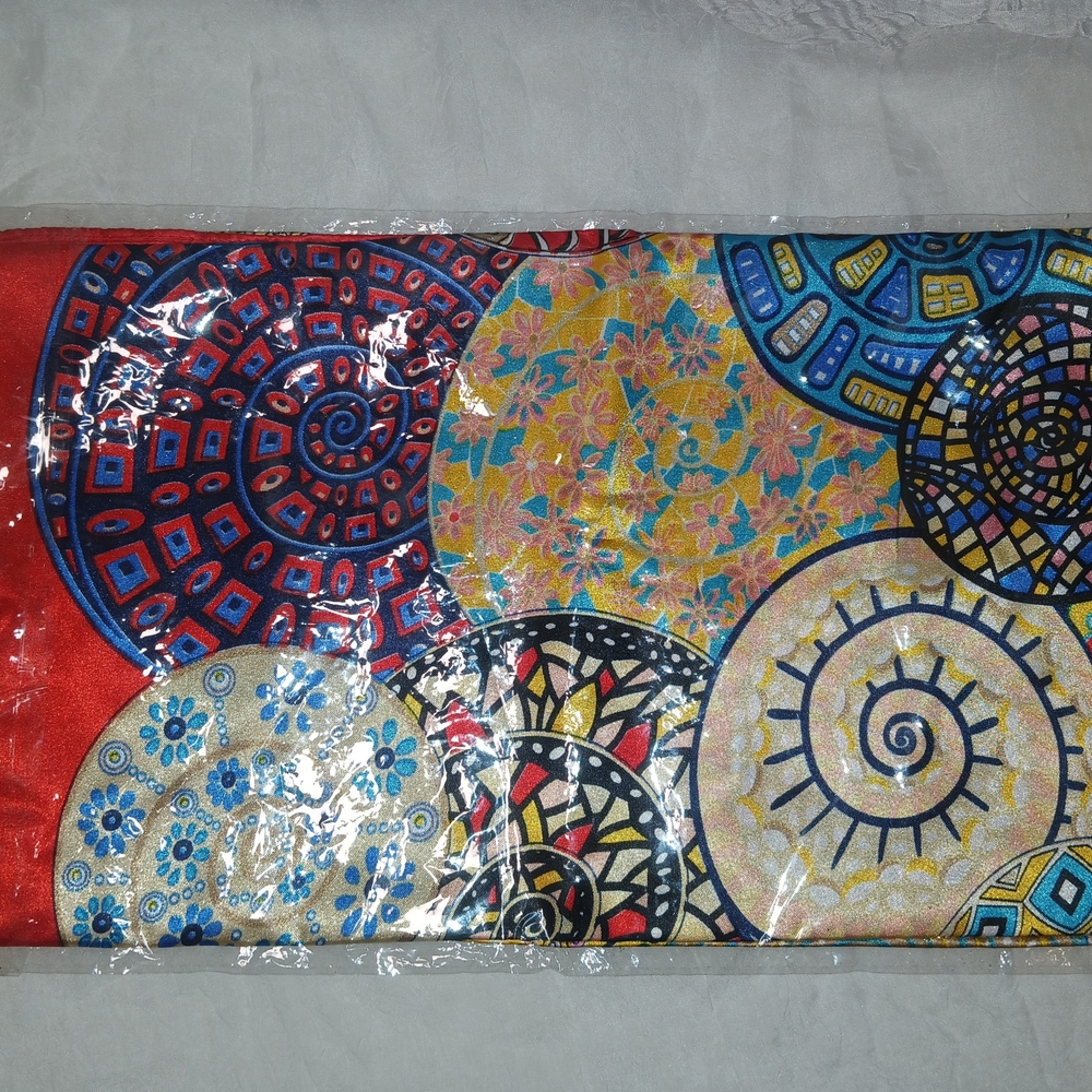 Multi-Pattern Hair Scarves Set of 3 - Picture 4 of 4